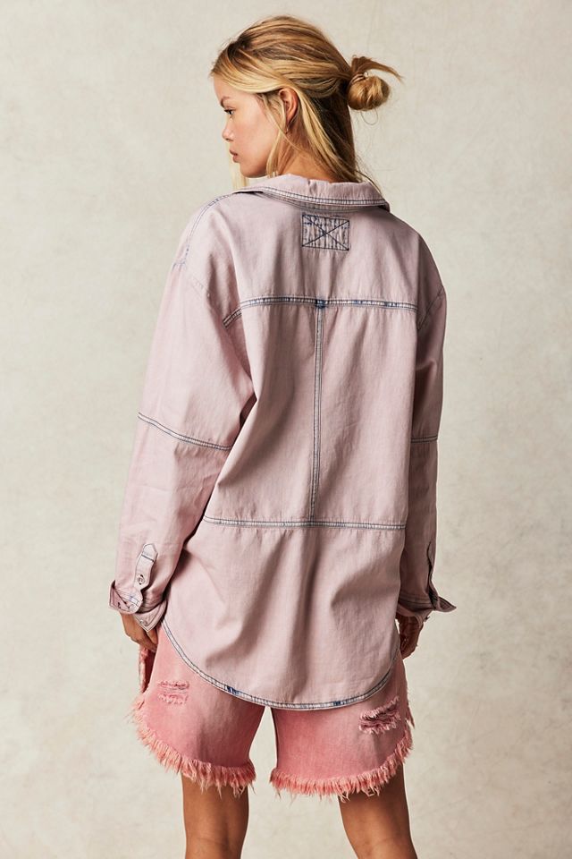 We The Free Peyton Denim Pullover #1