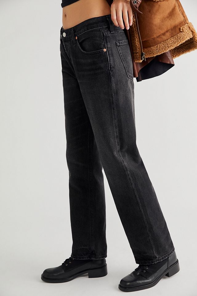 【Citizens of Humanity】 Neveローライズストレートジーンズ Citizens of Humanity Neve Low Slung Relaxed in Oasis | REVOLVE