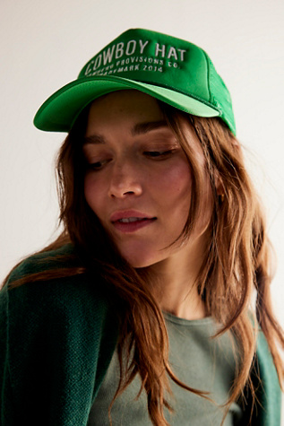 Cowboy Baseball Hat by Sendero Provisions at Free People in Green