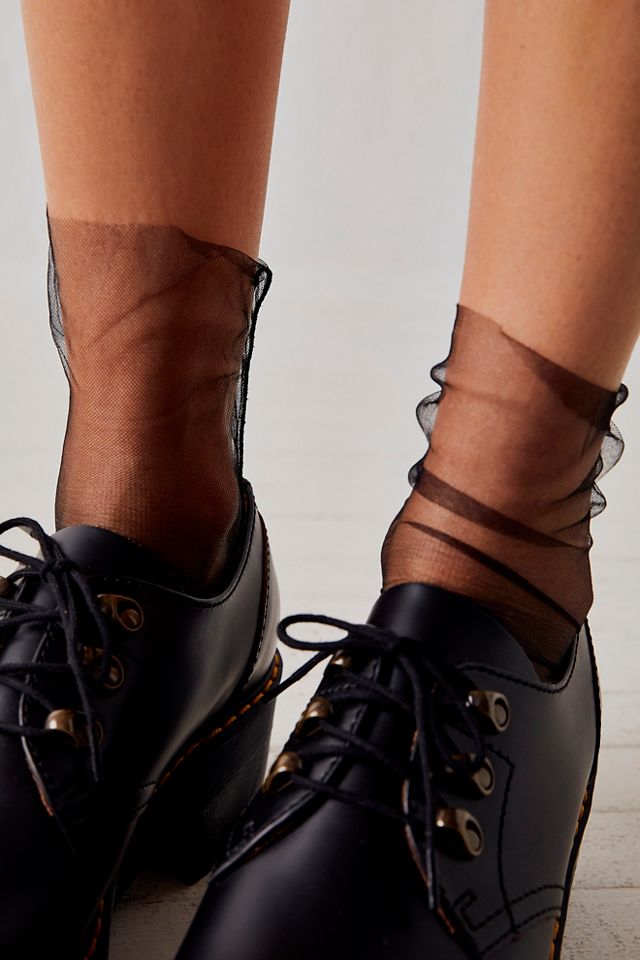 The Moment Sheer Socks Free People