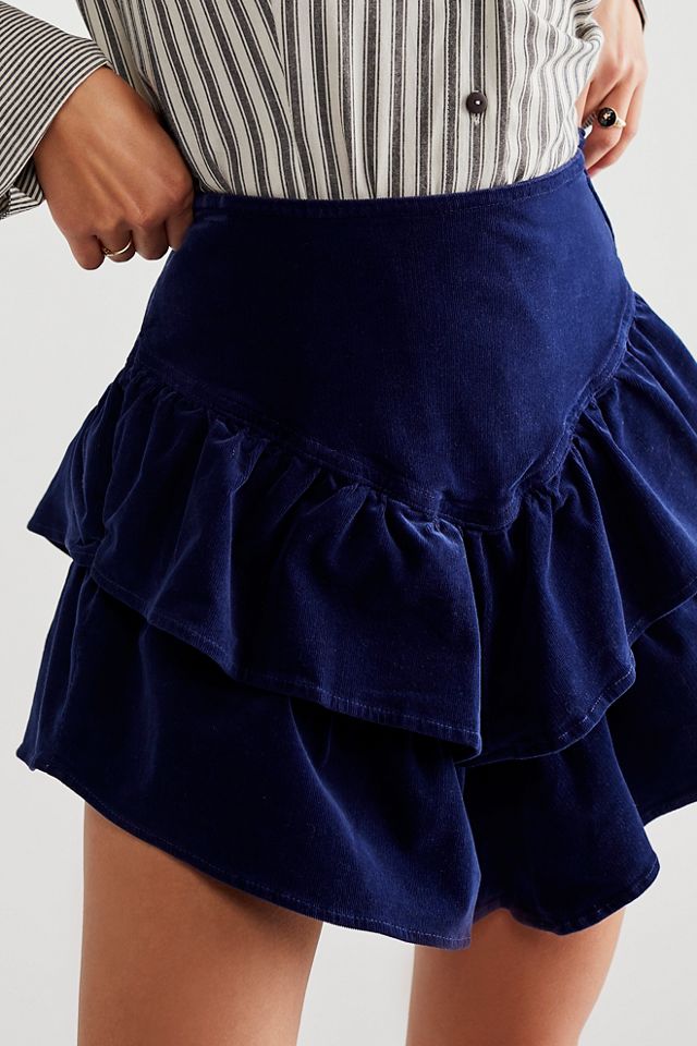 MOTHER Ruffle Mini Skirt #2