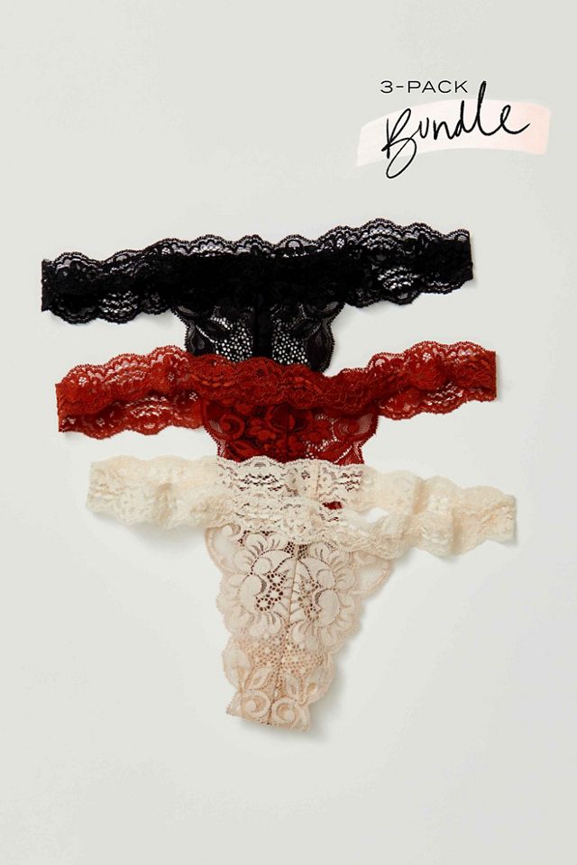 We Are HAH Lace T-String Thong