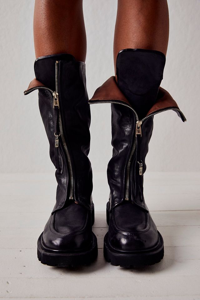 Zayne Zip Front Boots