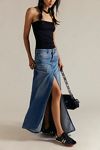 We The Free Come As You Are Denim Maxi Skirt