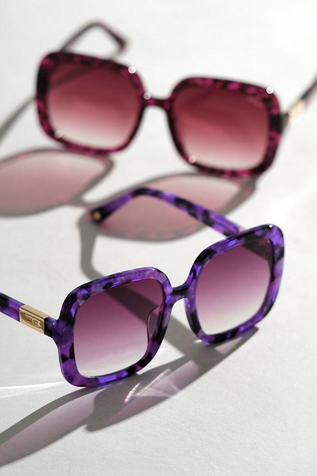 Anna Sui Square Sunglasses | Free People UK