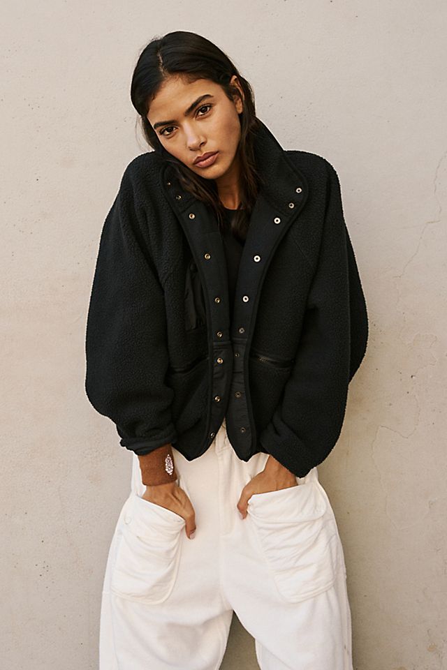 Hit The Slopes Jacket With Applique | Free People UK
