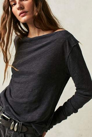 Kimmi Long Sleeve at Free People in Black, Size: Medium