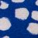 Bleu à pois