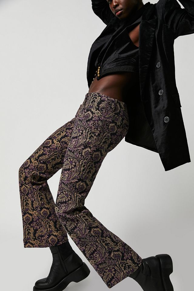 Walker Relaxed Jacquard Pants