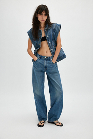 Levi's Baggy Dad Jeans at Free People in Medium Wash, Size: 27