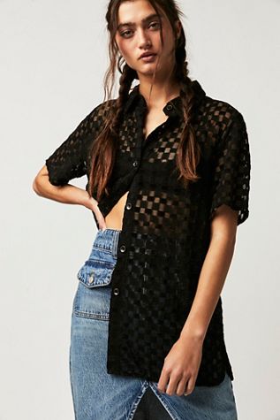 Harmony Velour Buttondown
