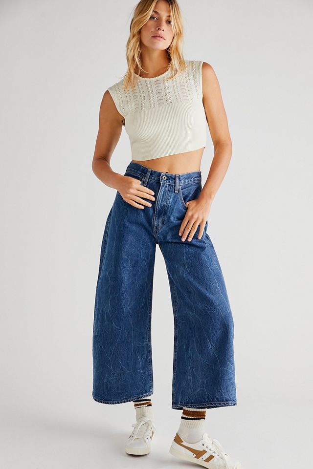 levi's wide barrel jeans