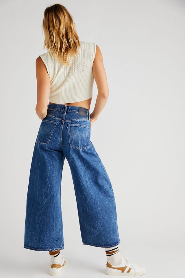 levi's wide barrel jeans