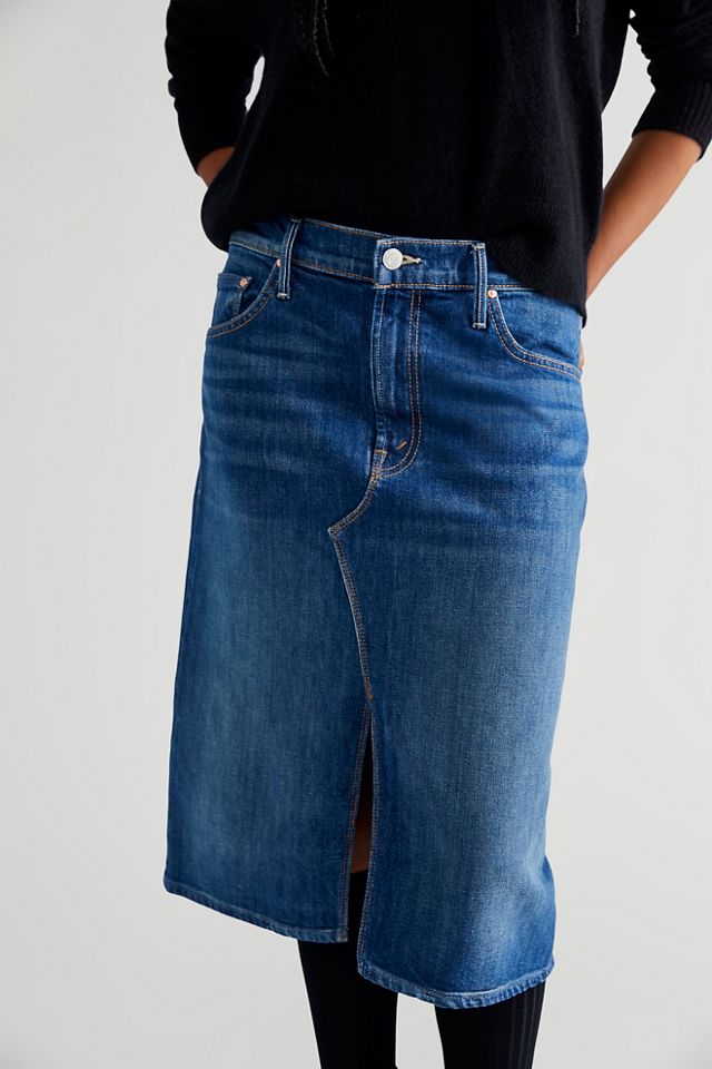 MOTHER The Ditcher Midi Skirt #2