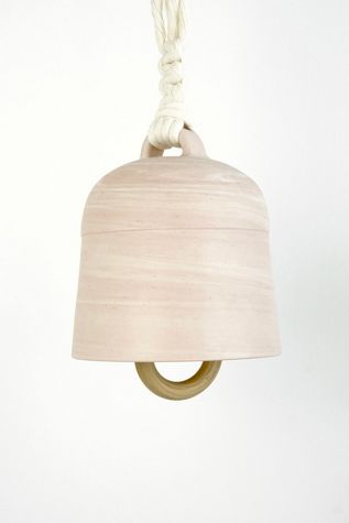 Ren Vois Blush Marble Porcelain Bell