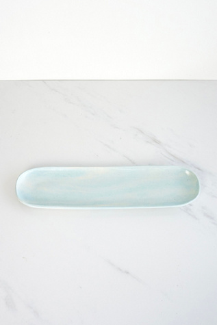 Ren Vois Aqua Marble Oblong Tray
