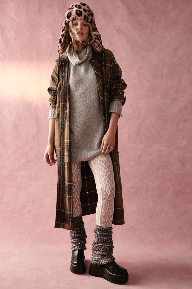 Plaid It Duster Free People UK