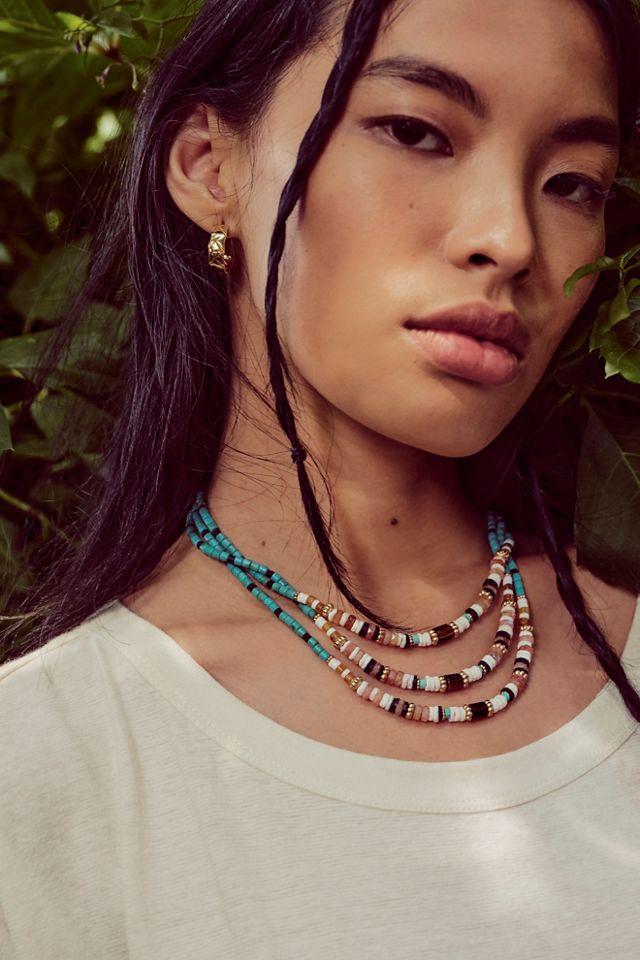 Free people 2025 layered necklace