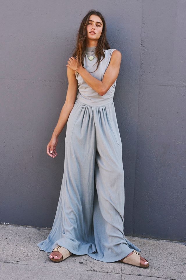 Free People Silver Dress Pants