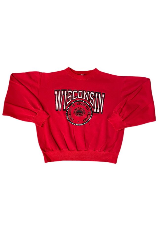 Vintage Univ. of Wisconsin Soft Sweatshirt Selected By Villains