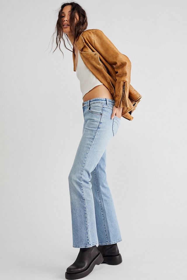 Jeans évasé coupe slim et taille basse Rolla's Dallas #2