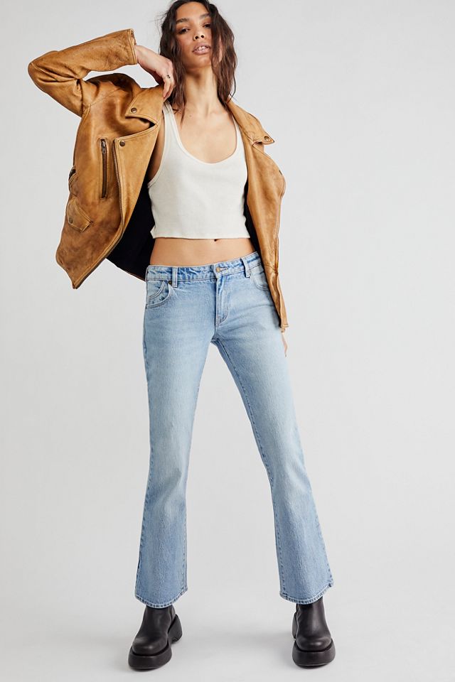 Jeans évasé coupe slim et taille basse Rolla's Dallas #3