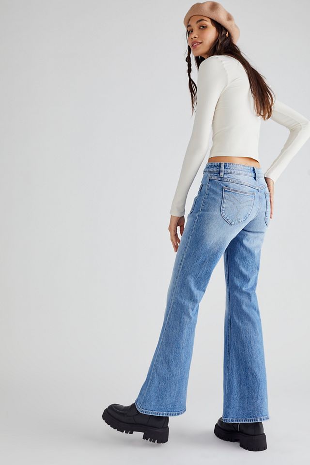 Rolla's Sailor Low-Rise Flare Jeans