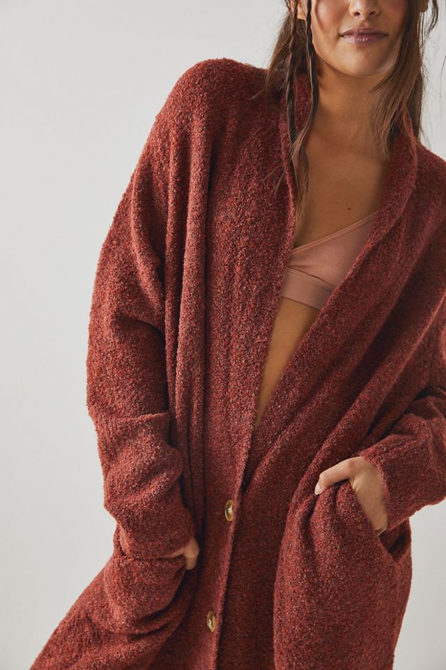 Free people shop maxi cardigan