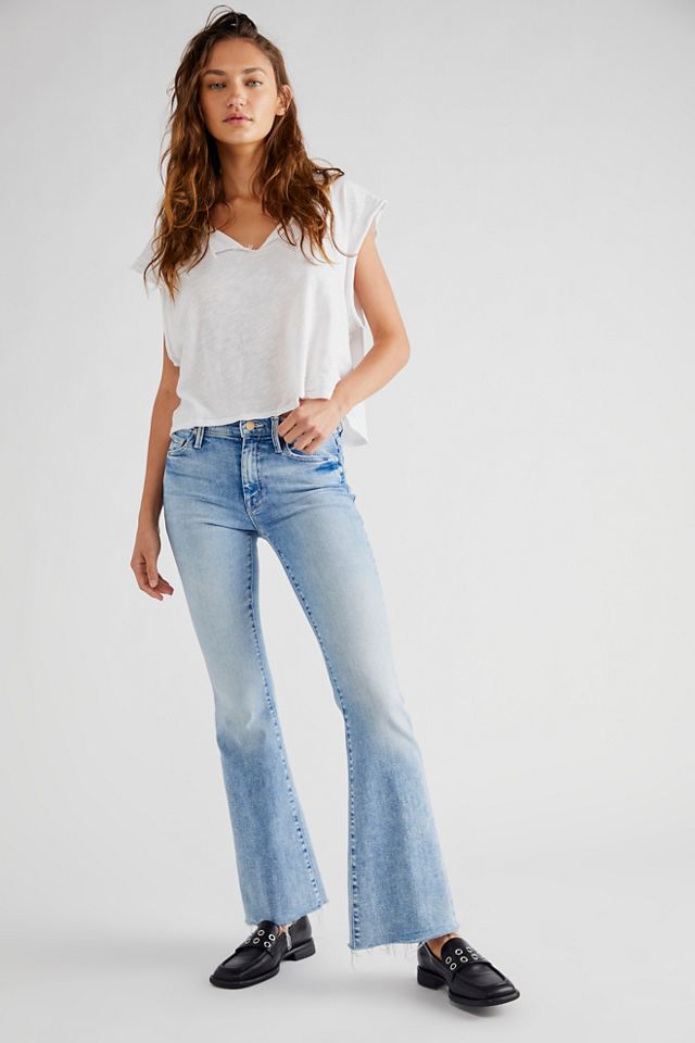 MOTHER The Weekender Fray Jeans