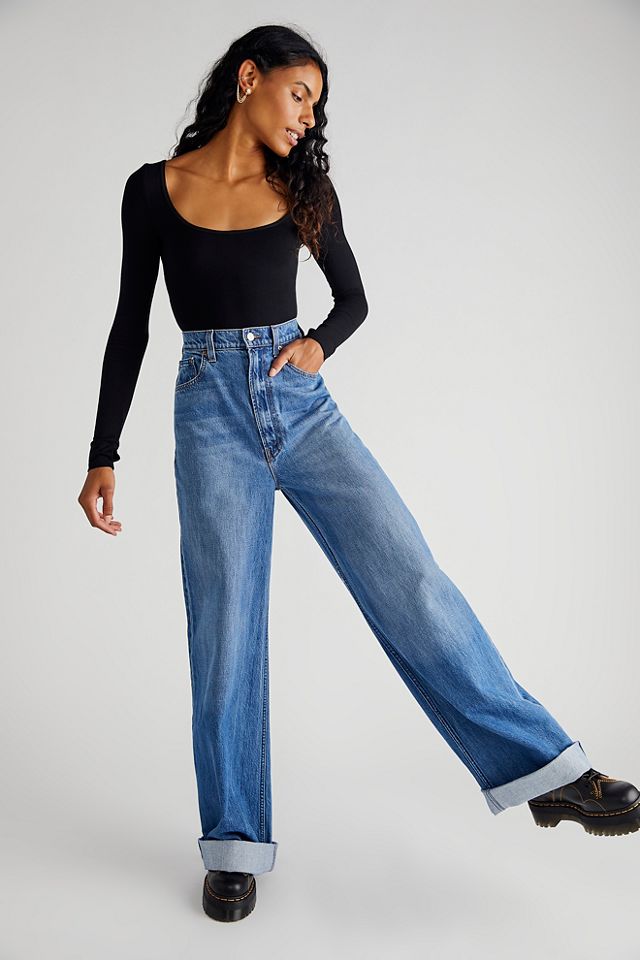 Women's store cuffed jeans