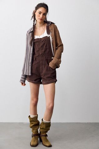 We The Free Ziggy Cord Shortalls