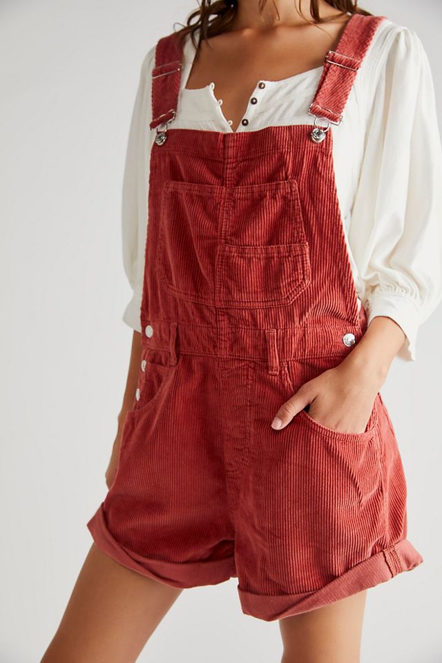 Ziggy Cord Shortalls Free People UK
