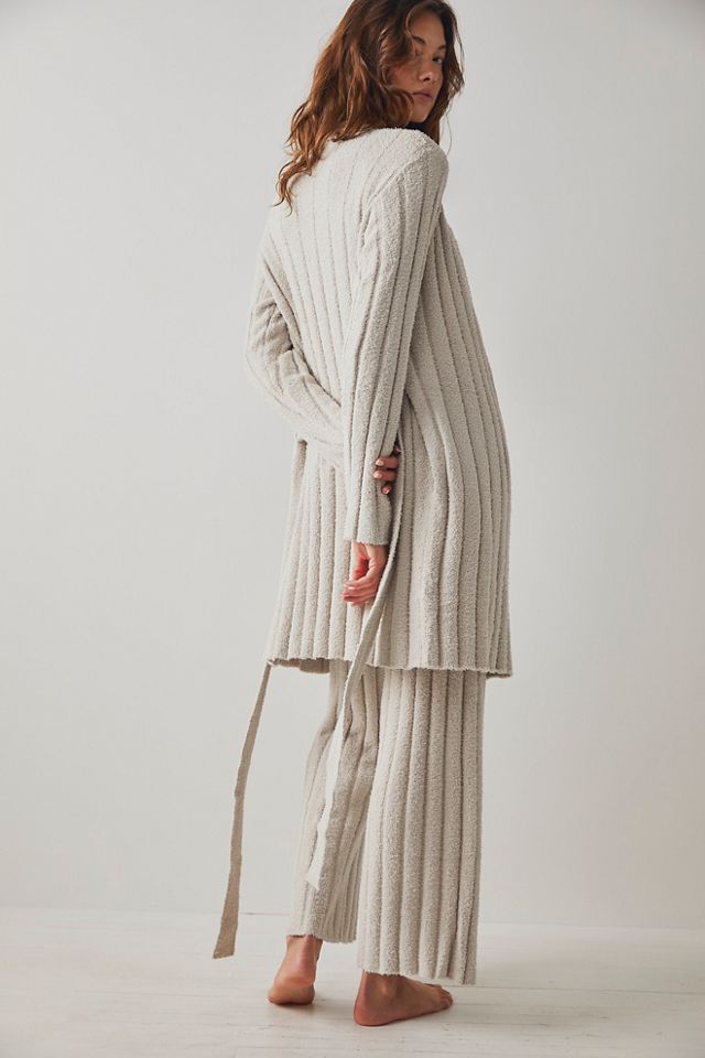 Wide Rib Plush Robe #1