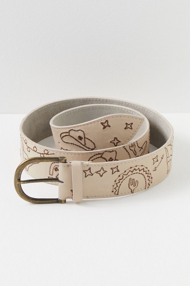 NWOT Free People Western Doodle Belt Free People Women main image 3