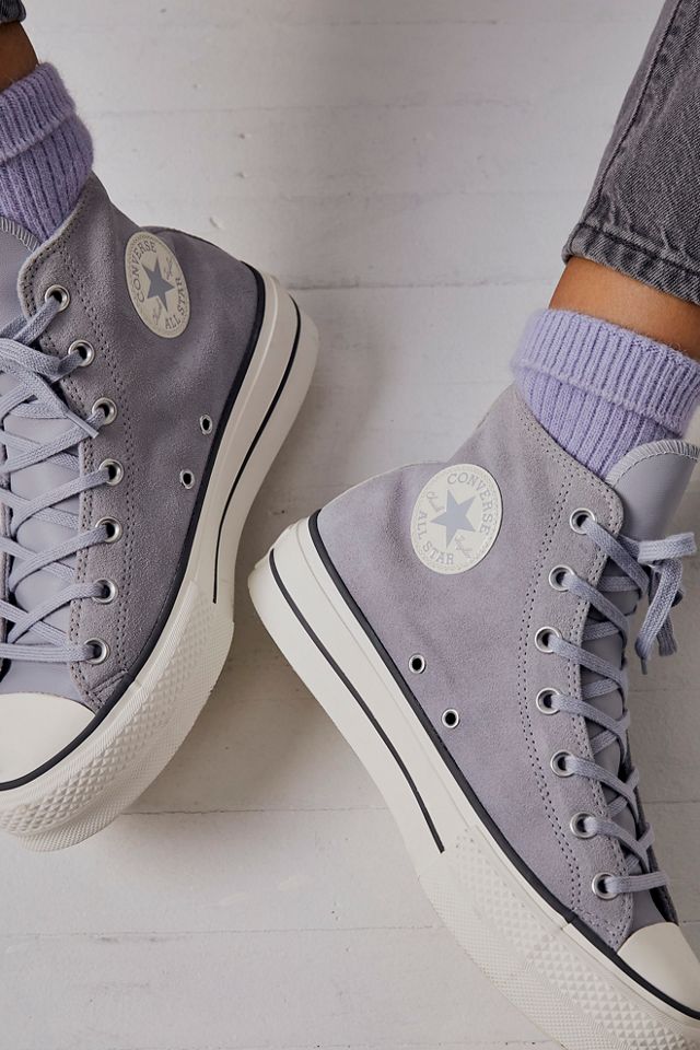 chuck taylor all star lift grey