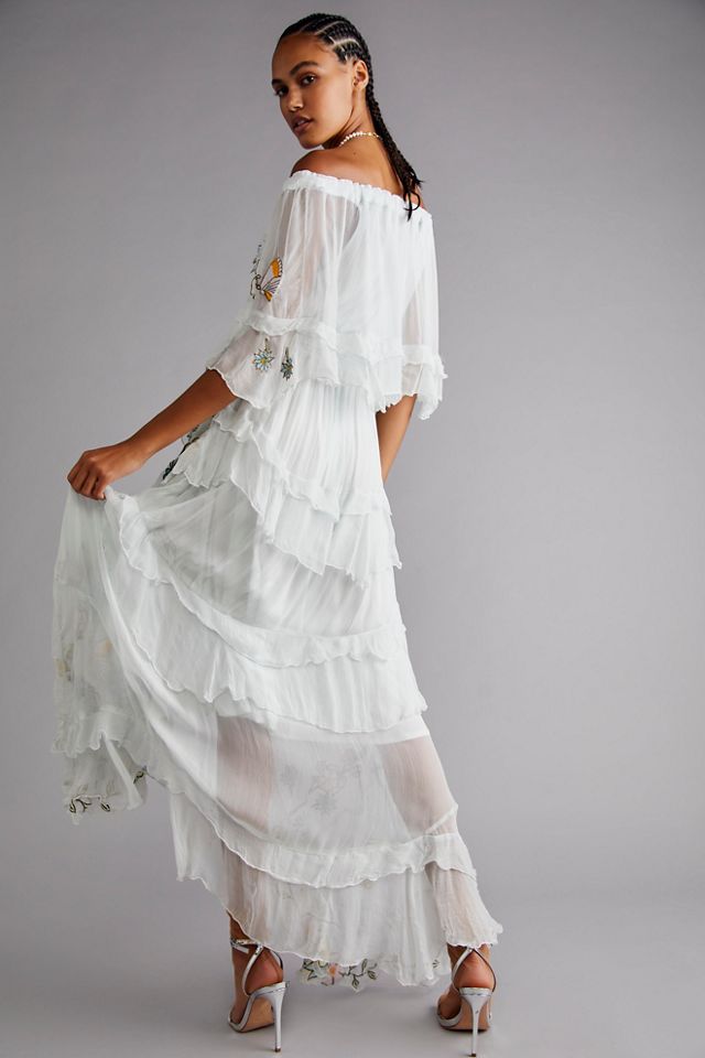 Fillyboo Sweet Pea Tambourine Maxi Dress