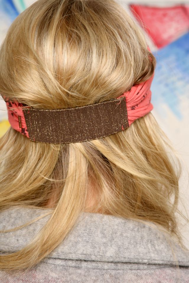 Snowflake Crinkle Headband #5