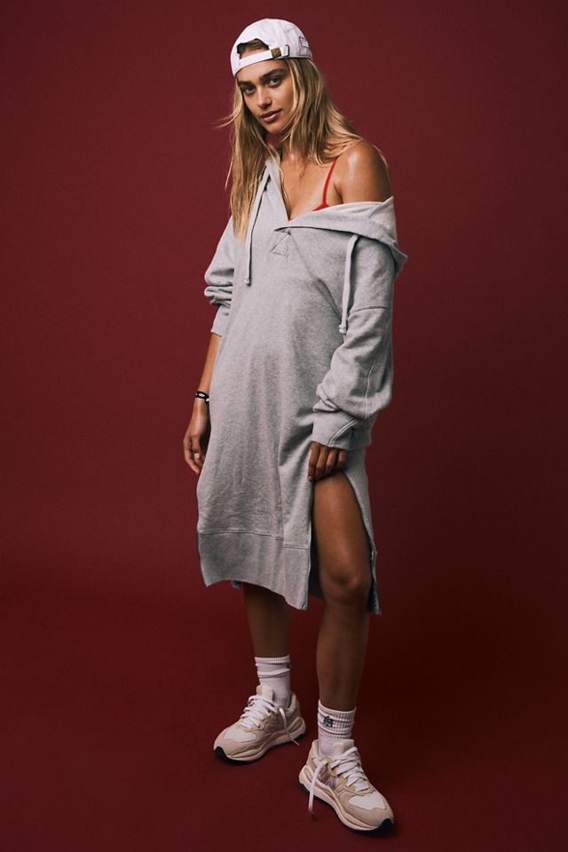 Free people hoodie online dress