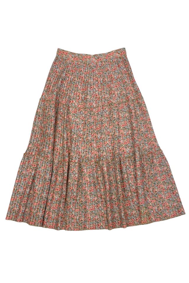 70's pleated outlet skirt