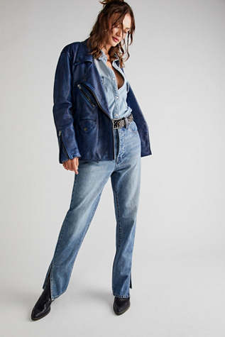 Local Celeb Slit Skinny Jeans | Free People