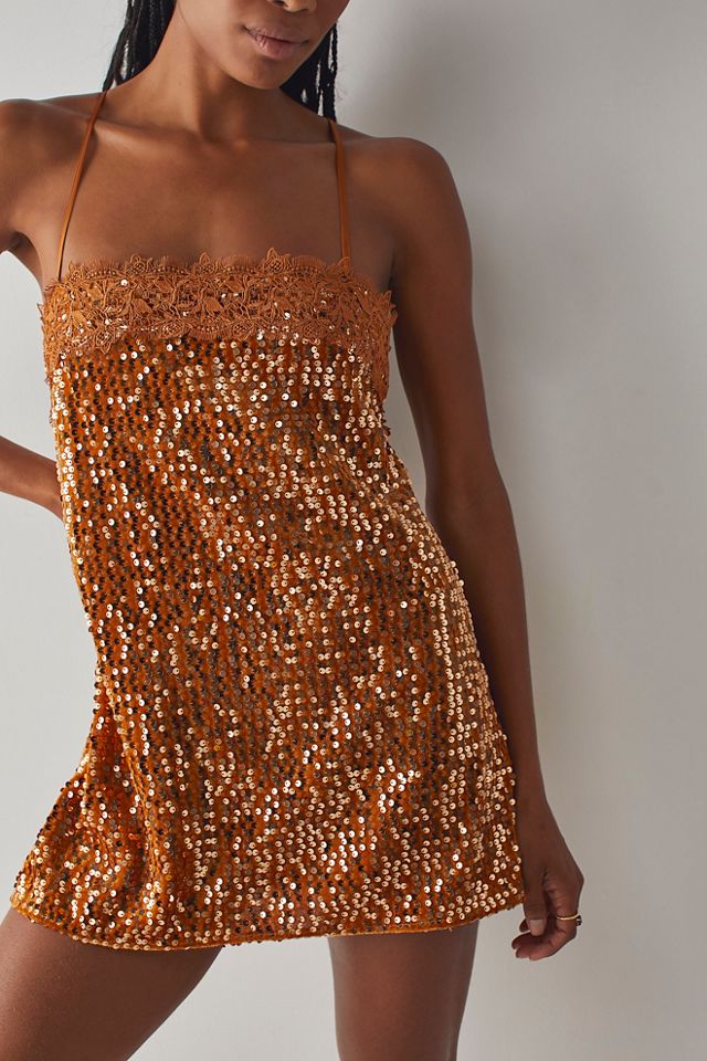 Free people best sale glitter dress