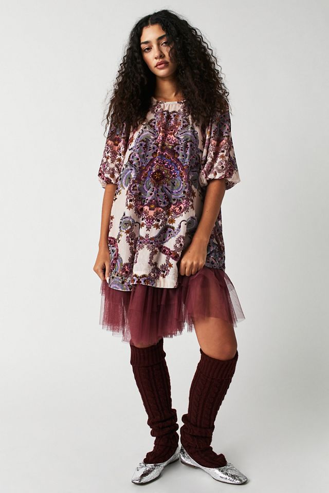 Maye Printed Velvet Tunic #2