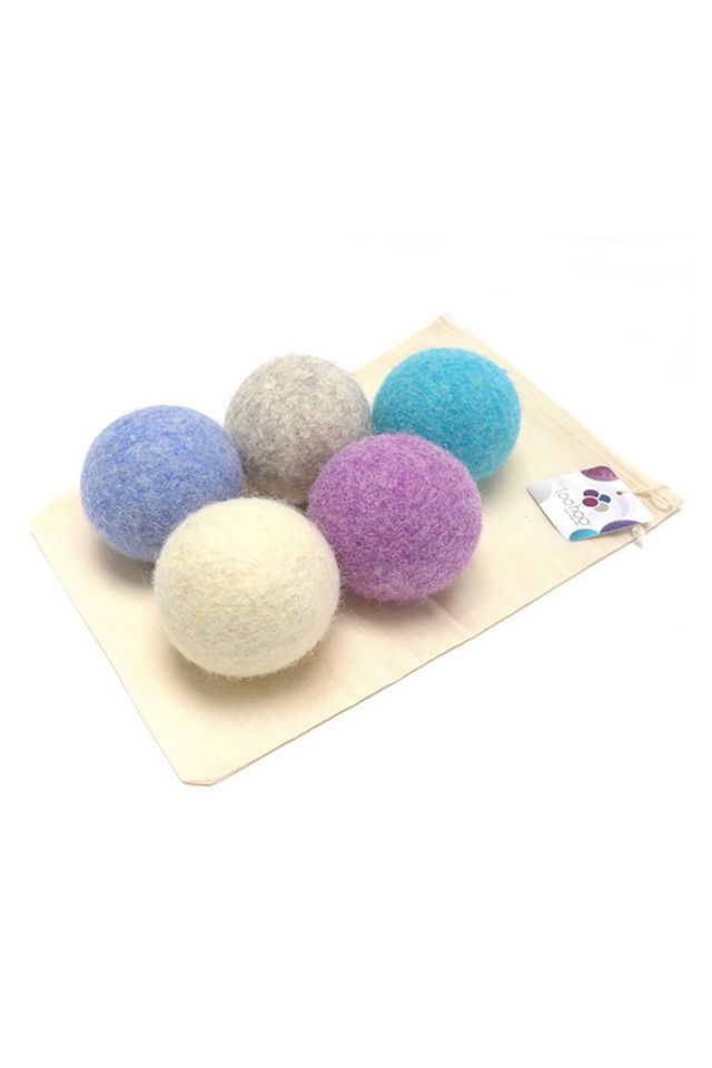 LooHoo Wool Dryer Balls - 5-Pack