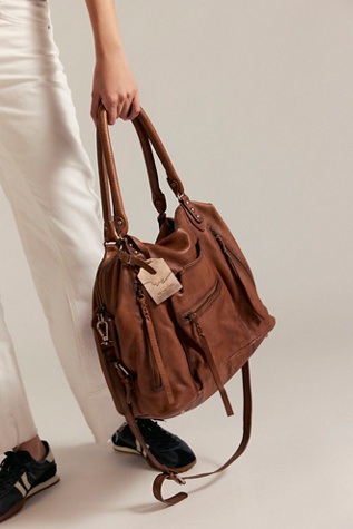 We The Free Emerson Tote Bag at Free People in Brown