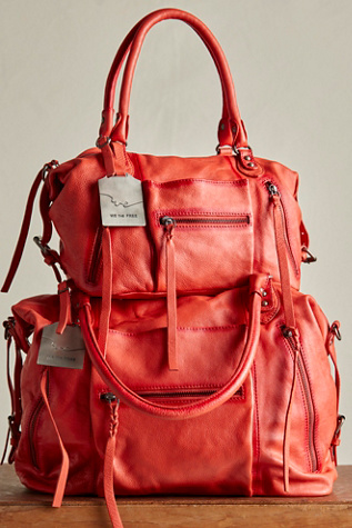 We The Free Emerson Tote Bag at Free People in Red Clay