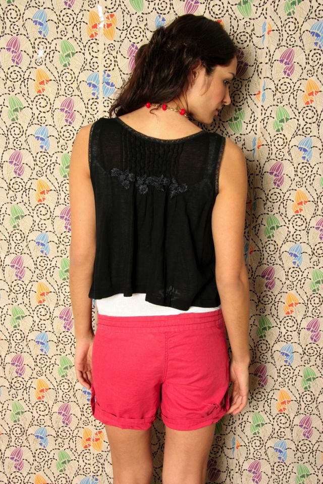 Pleated Cotton Tank #3