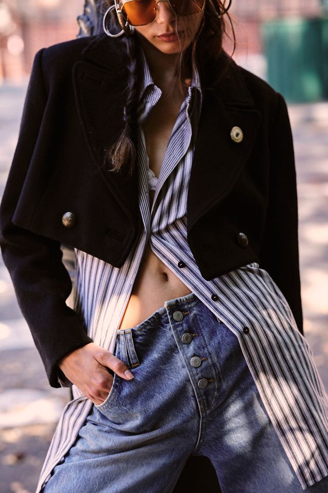 Perry Cropped Blazer Free People