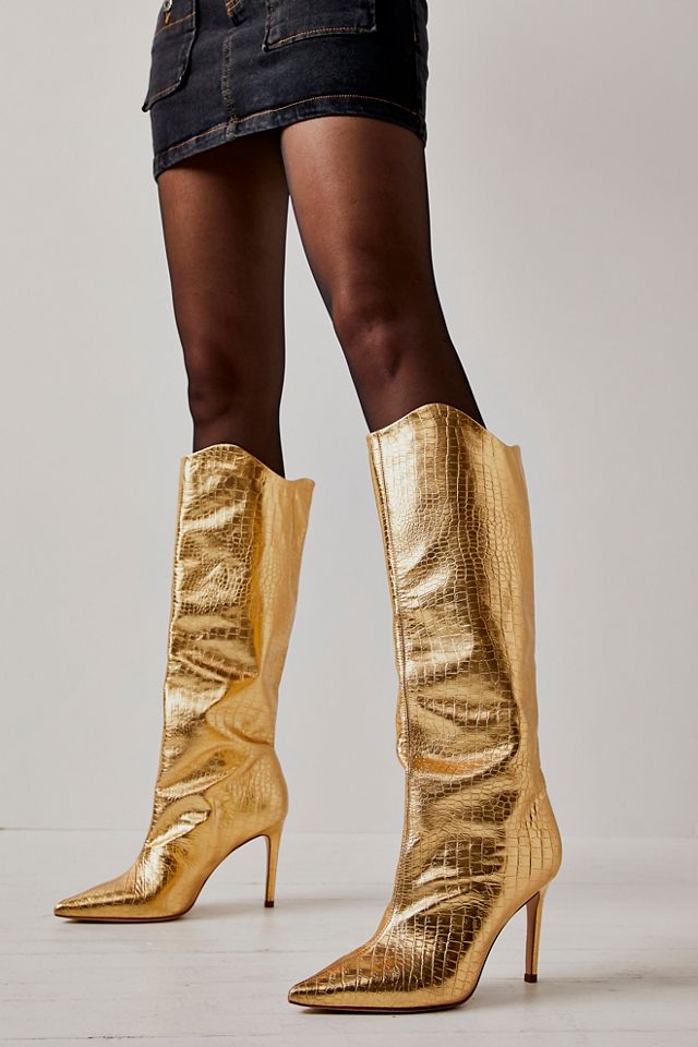 Free people knee high boots 2025