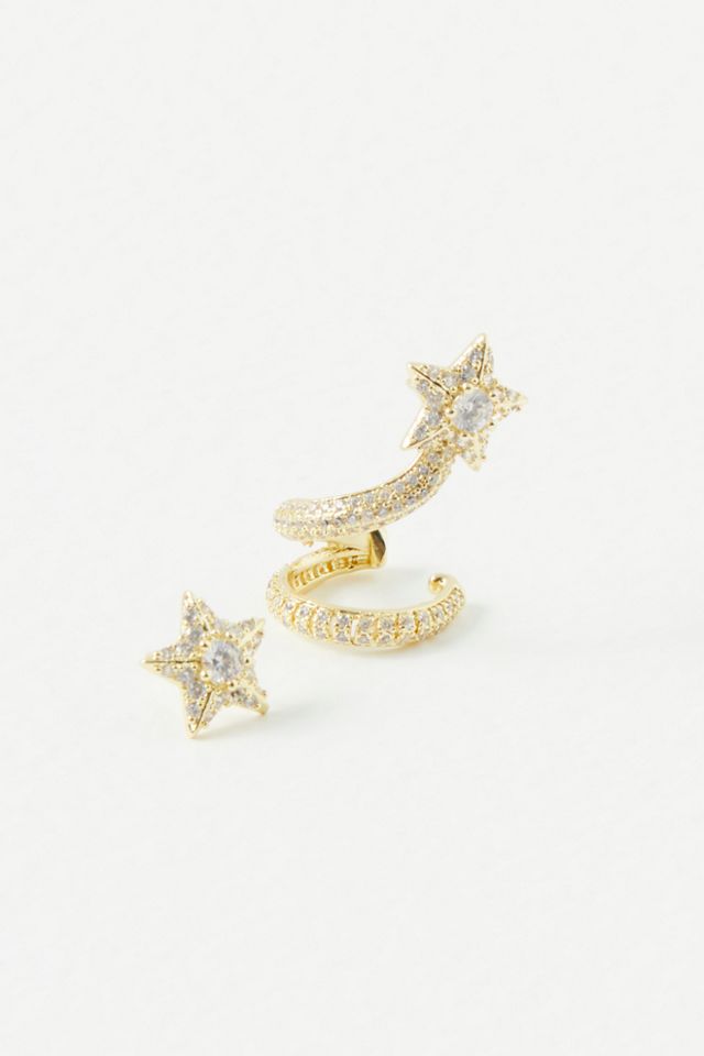 Sky Is The Limit Mismatch Stud and Ear Cuff #3