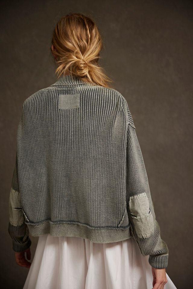 We The Free Worn Thru Surplus Cardi #3